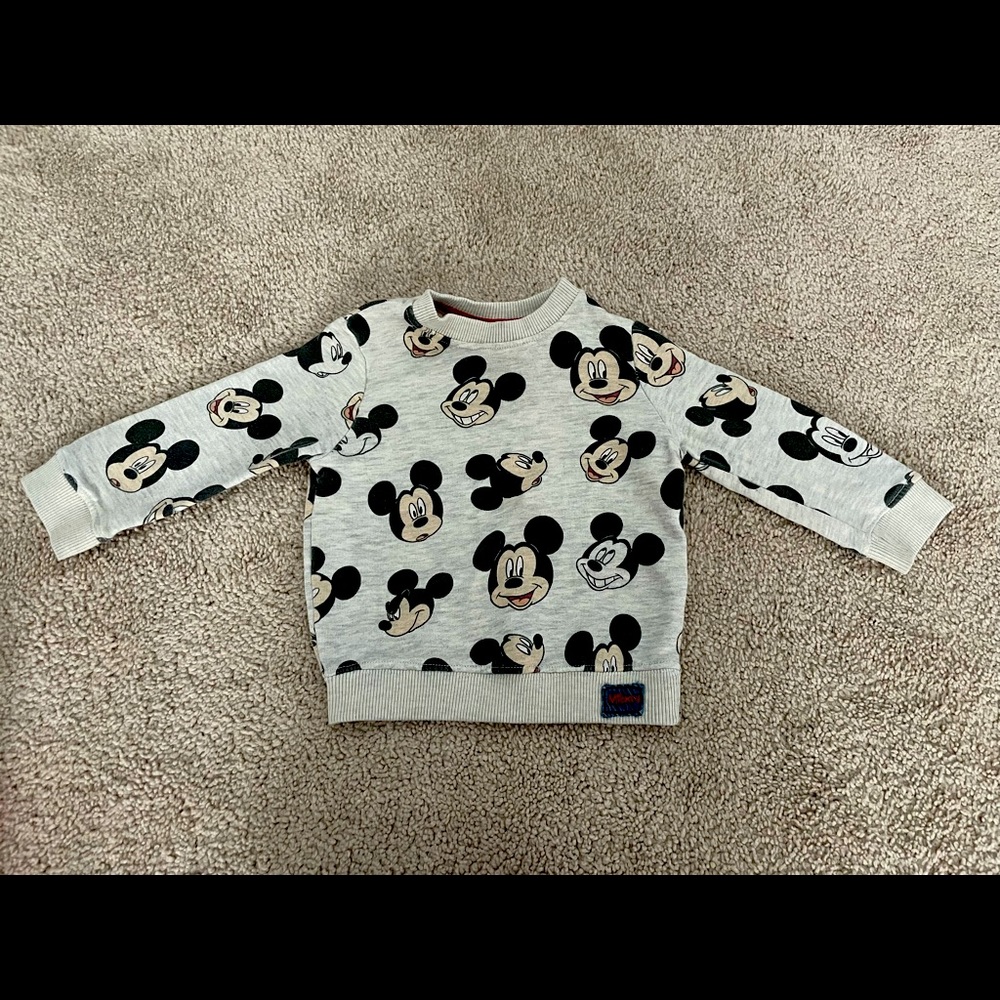 Zara Mickey Mouse Sweatshirt